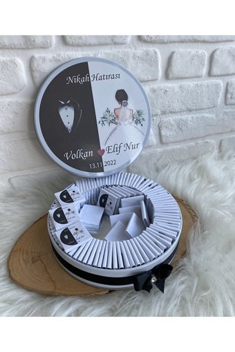 Bunnyball Nikah Hatırası Sütlü Çikolata