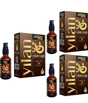 Softto Plus Yılan Yağlı Saç Serumu 3x50 ml