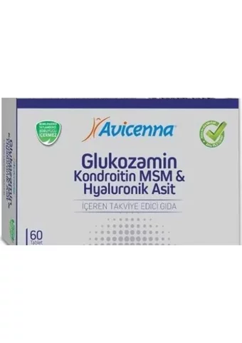 Avicenna Glukozamin Kondroitin Aromalı Yetişkin Vitamin 60 Tablet