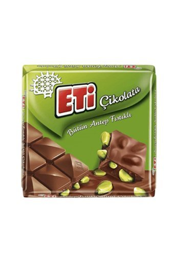 Eti Kare Antep Fıstıklı Çikolata 60 gr