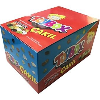 Toybox Çakıl Sütlü Çikolata 15 gr 24 Adet