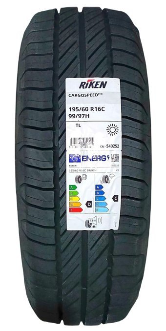 Riken 195/60 R16 99H Cargo Speed Evo Yaz Lastiği 2024