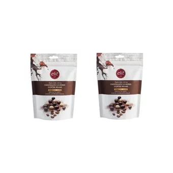 Elit Kahve Çekirdeği Kahveli Çikolata 125 gr 2 Adet