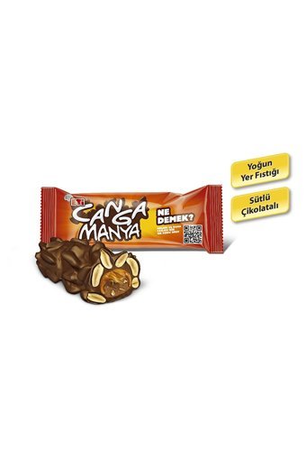 Eti Canga Yer Fıstıklı Çikolata 45 gr 24 Adet