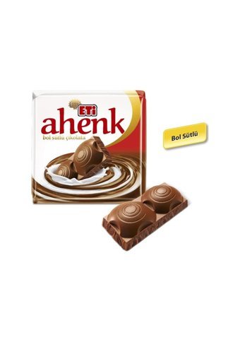 Eti Ahenk Sütlü Çikolata 60 gr 6 Adet