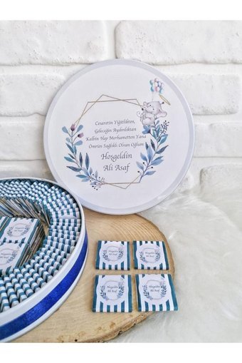 Bunnyball Hoşgeldin Bebek Konseptli Sade Çikolata