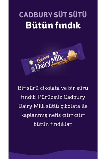 Cadbury Bar Fındıklı Çikolata 45 gr