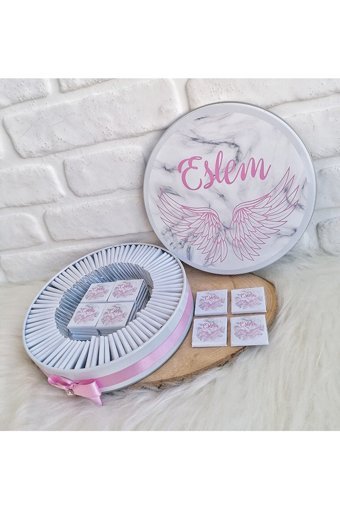 Bunnyball Melek Kanatlı Kız Bebek Sütlü Çikolata