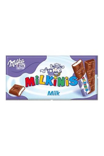 Milka Milkinis Sütlü Çikolata 87.5 gr 10 Adet
