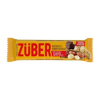 Züber Bar Fıstıklı Çikolata 40 gr