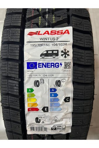 Lassa 195/70 R15 105R Wintus 2 Kış Lastiği 2024
