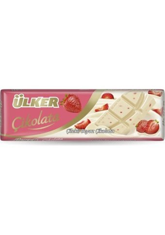 Ülker Baton Çilekli Çikolata 30 gr 12 Adet