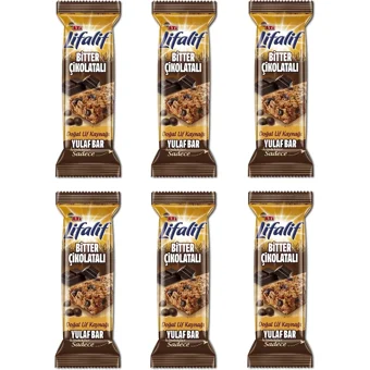 Eti Lifalif Bar Bitter Çikolata 35 gr 6 Adet