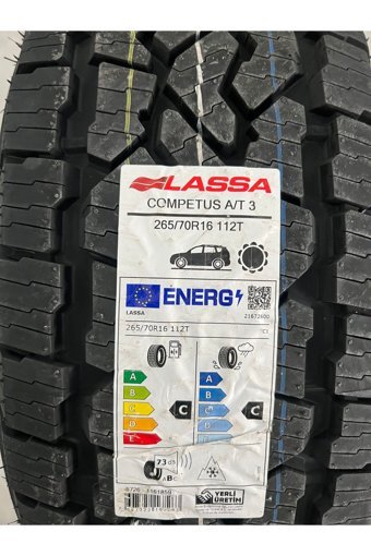 Lassa 265/70 R16 102Y Competus 3 Yaz Lastiği 2024