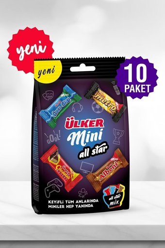 Ülker Mini All Star Sütlü Çikolata 91 gr