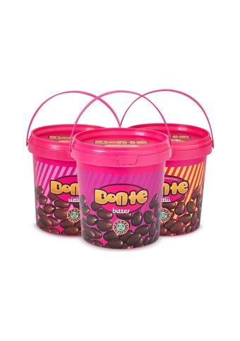 Kahve Bonte Sütlü Çikolata 400 gr 3 Adet