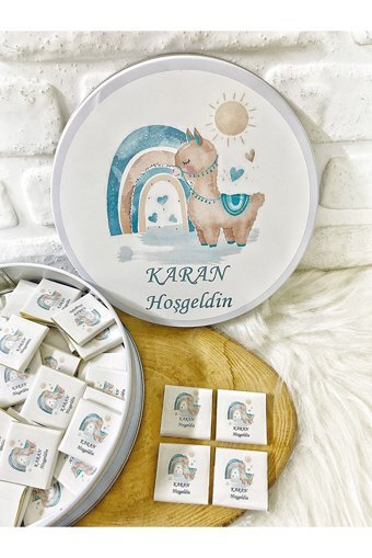 Bunnyball Lama Konseptli Sütlü Çikolata