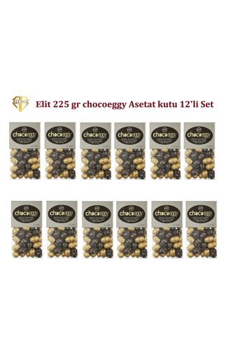 Elit Chocoeggy Sütlü Çikolata 225 gr 12 Adet