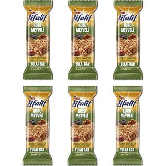 Eti Lifalif Bar Fındıklı Çikolata 35 gr 6 Adet