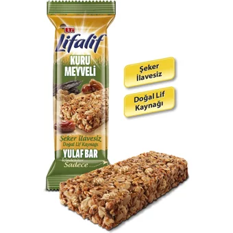 Eti Lifalif Bar Fındıklı Çikolata 35 gr 6 Adet