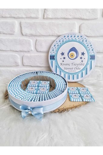 Bunnyball Nazar Boncuklu Sade Çikolata