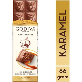 Godiva Masterpieces Karamelli Çikolata 86 gr 6 Adet