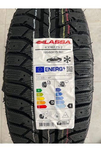 Lassa 195/60 R15 88V Iceways 2 Kış Lastiği 2024