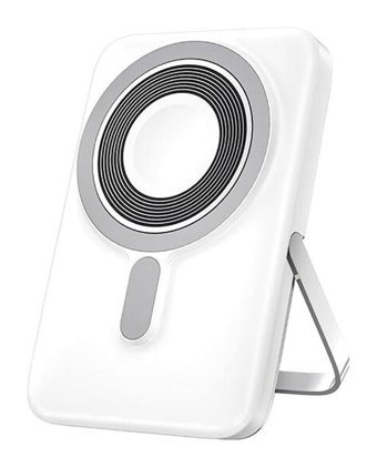 Wiwu Wi-P018 Elite 10000 mAh Type C Kablosuz Powerbank Beyaz