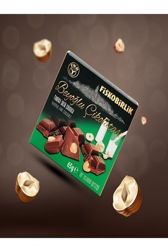 Fiskobirlik Beyoğlu Bitter-Fındıklı-Sütlü Çikolata 65 gr 4 Adet