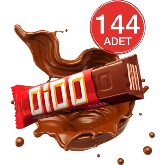 Ülker Dido Sütlü Çikolata 35 gr 144 Adet
