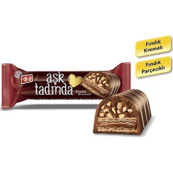 Eti Aşk Tadında Fındık Kremalı Çikolata 37 gr 12 Adet