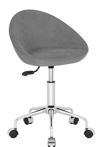 Beowo Design Sembol Dönerli Gri Çalışma Sandalyesi