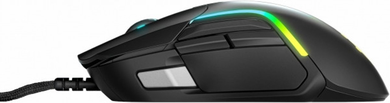 Steelseries Rival 5 RGB Makrolu Kablolu Siyah Gaming Mouse