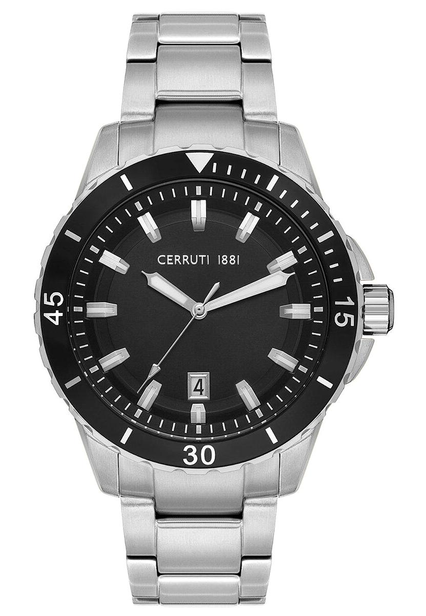 Cerruti 1881 CIWGH2230202 Takvimli 44 mm Metal Kordon Analog Erkek Kol Saati