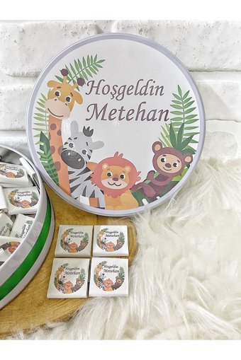 Bunnyball Safari Temalı Sütlü Çikolata