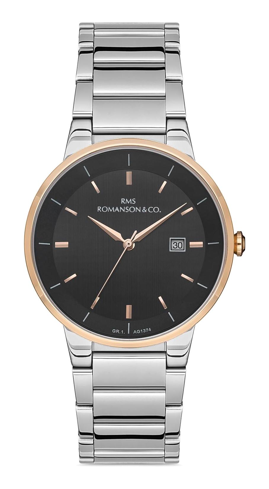 Grand Romanson GR.1.AG1374.09 Takvimli 40 mm Çelik Kordon Analog Erkek Kol Saati