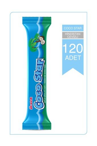 Ülker Cocostar Hindistan Cevizli Çikolata 28 gr 120 Adet