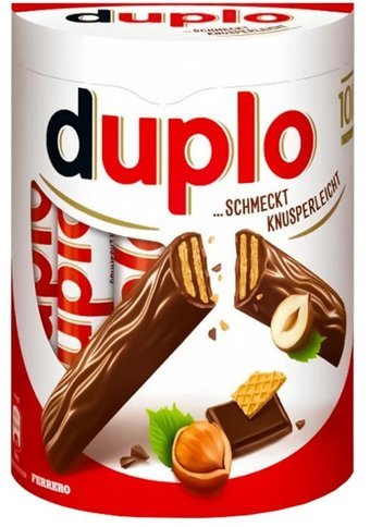 Ferrero Duplo Schmeckt Knusperleicht Fındıklı Çikolata 182 gr 3 Adet