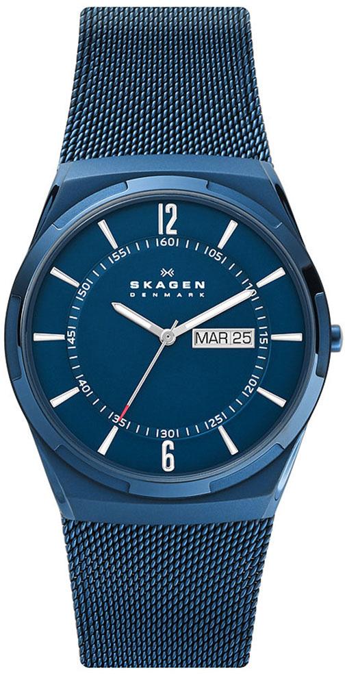 Skagen SKW6788 Takvimli 40 mm Lacivert Çelik Kordon Analog Kol Saati