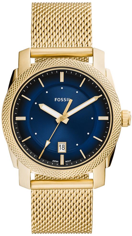 Fossil FFS5794 Takvimli 44 mm Altın Çelik Kordon Analog Erkek Kol Saati