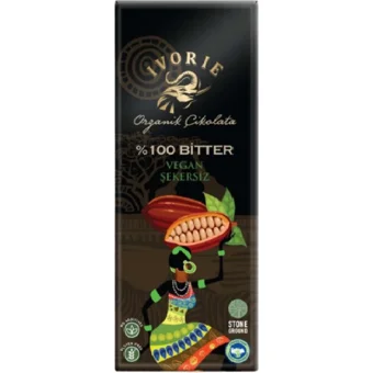 Ivorie Vegan Bitter Çikolata 40 gr