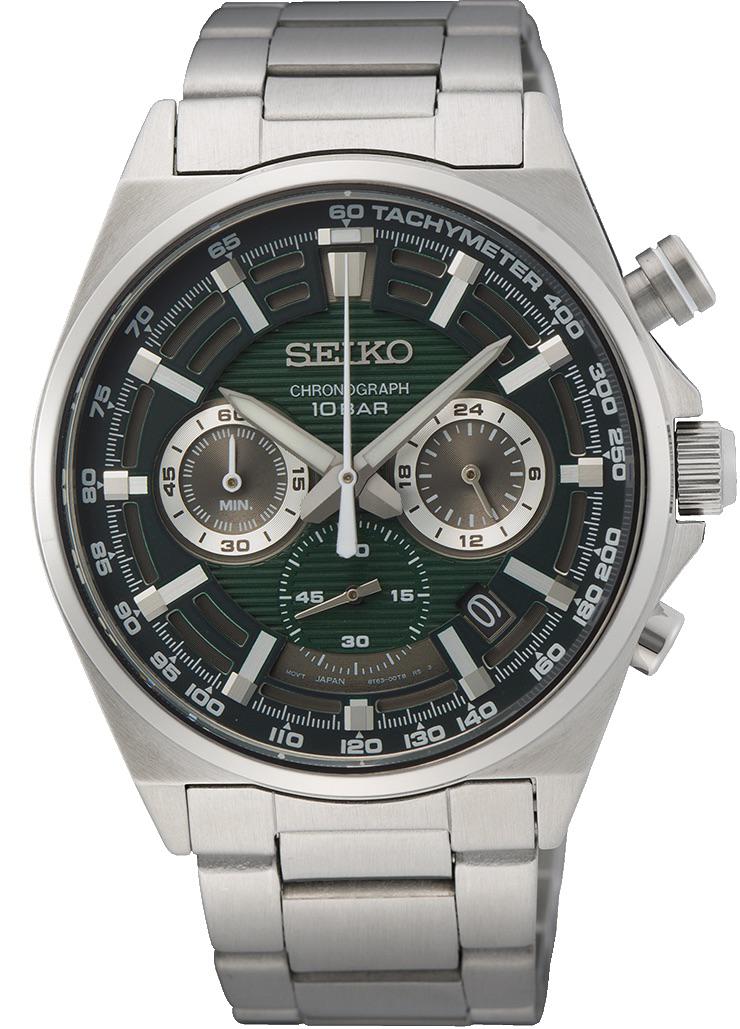 Seiko SSB405P Takvimli 41 mm Çelik Kordon Analog Erkek Kol Saati
