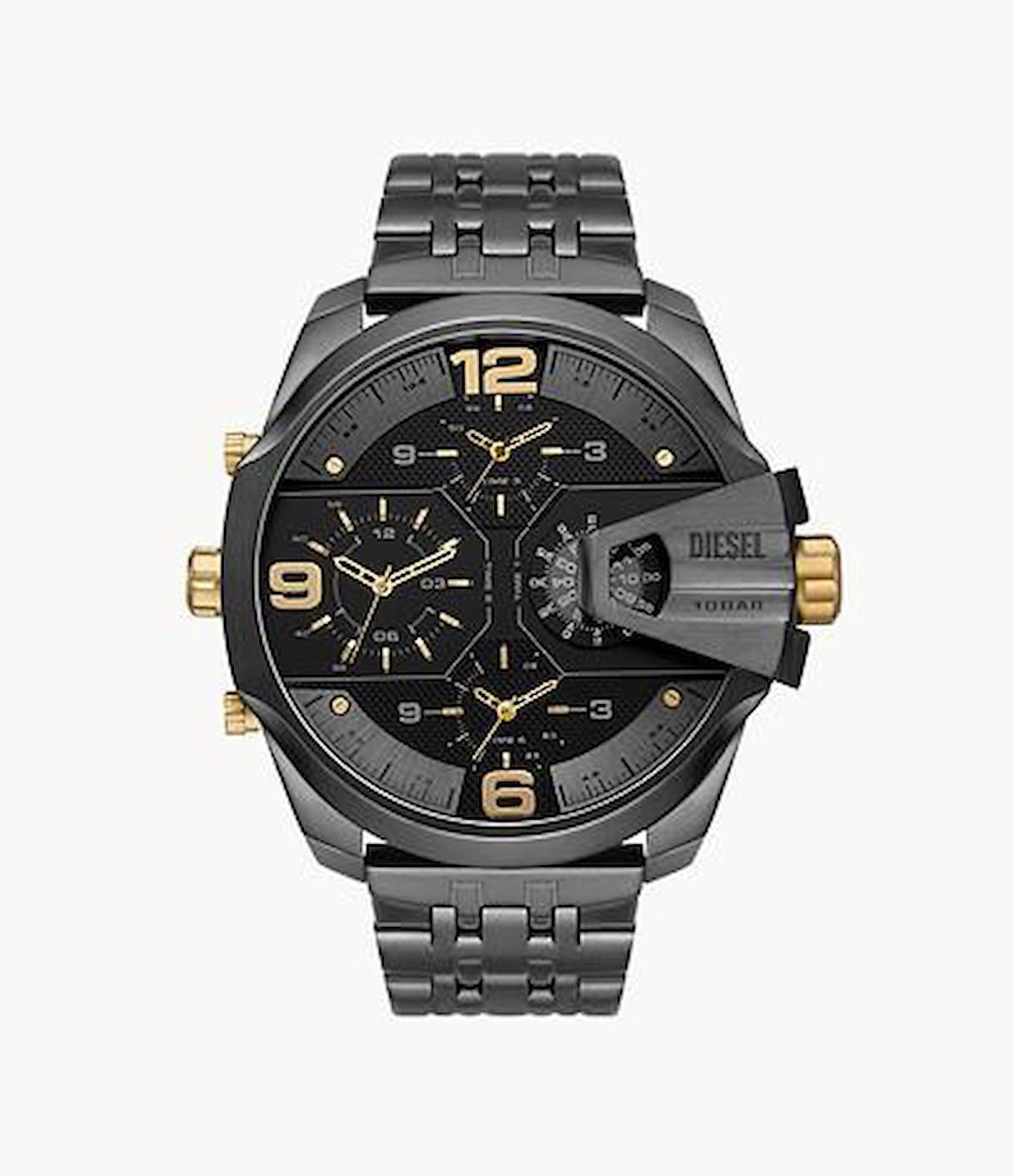 Diesel DZ7467 Takvimli 42 mm Siyah Plastik Kordon Analog Erkek Kol Saati