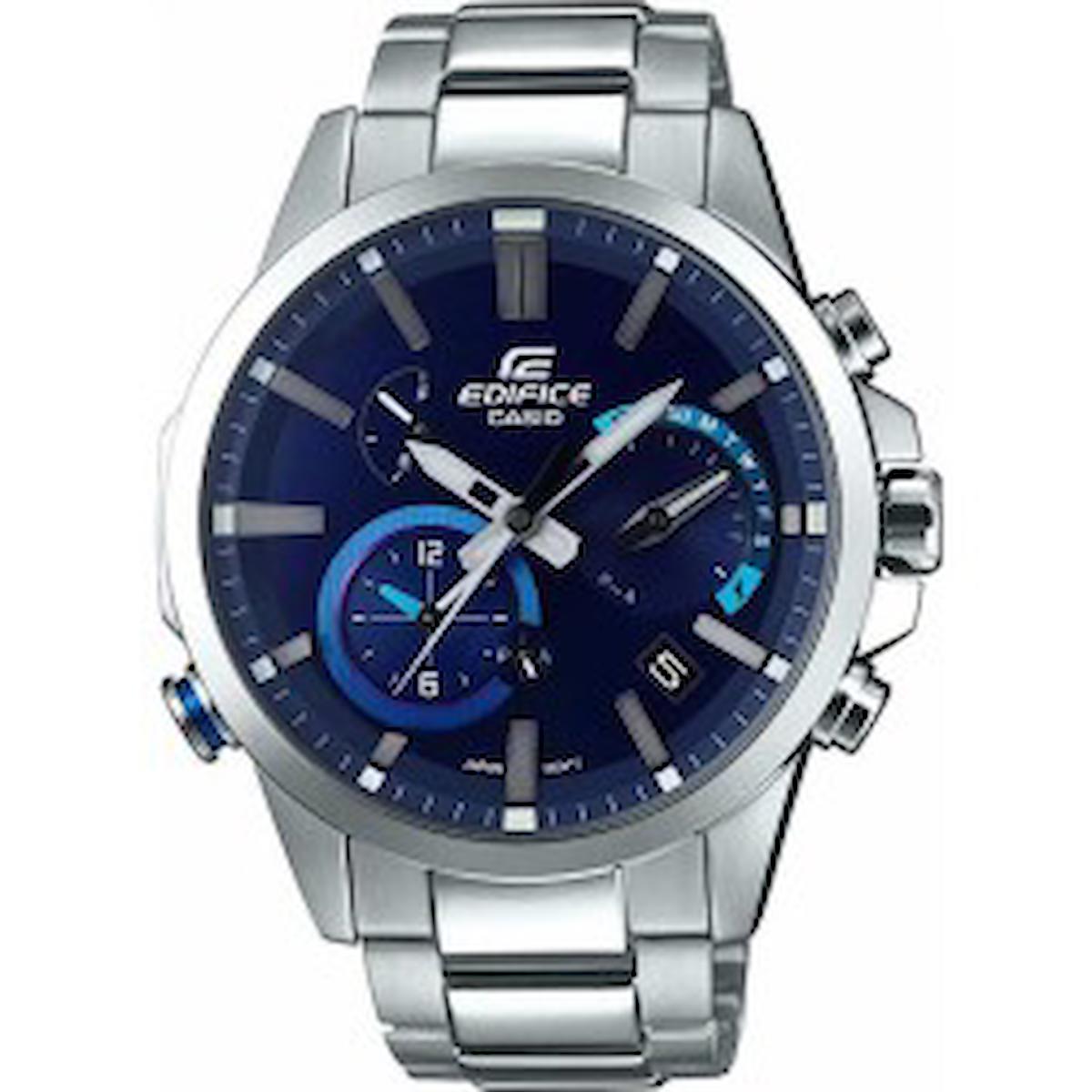 Casio EQB-700D-2ADR Takvimli 48.2 mm Çelik Kordon Analog Erkek Kol Saati