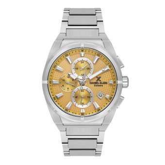 Daniel Klein DK.1.13750.6 Takvimli 44 mm Çelik Kordon Analog Erkek Kol Saati