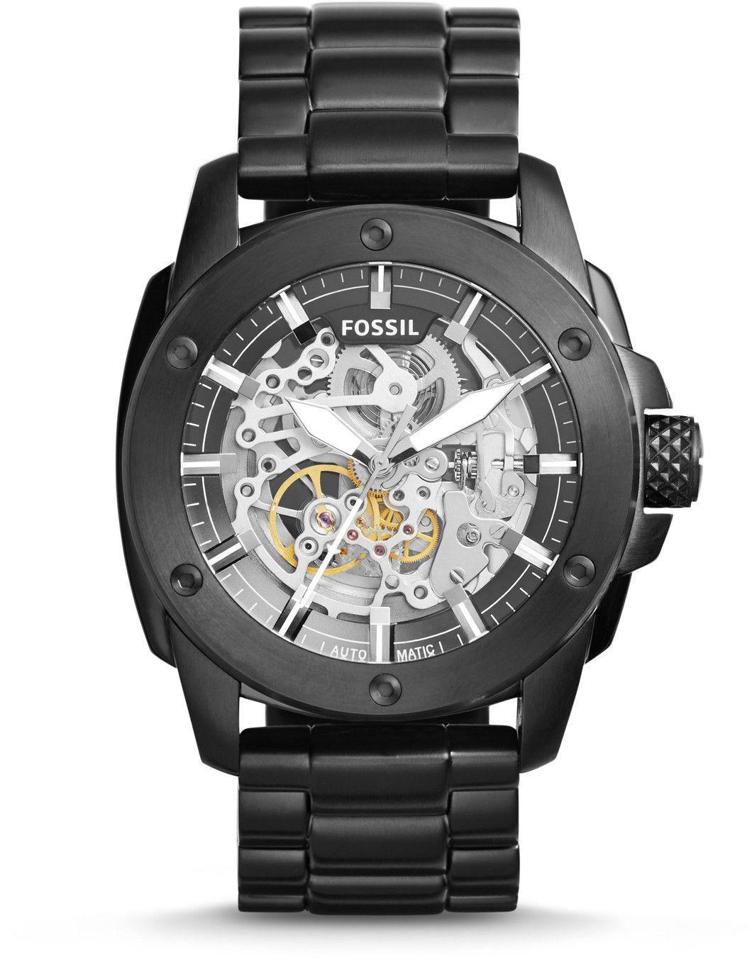 Fossil ME3080 45 mm Siyah Metal Kordon Analog Erkek Kol Saati