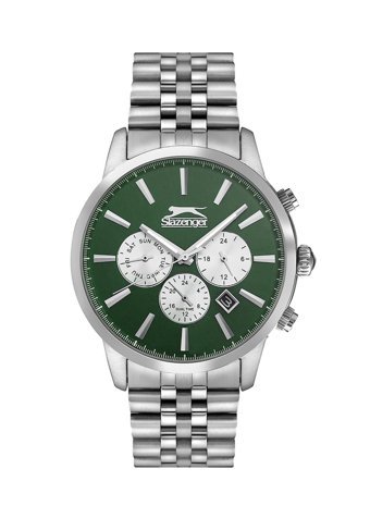 Slazenger SL.09.1812.2.09 Takvimli 34 mm Çelik Kordon Analog Erkek Kol Saati