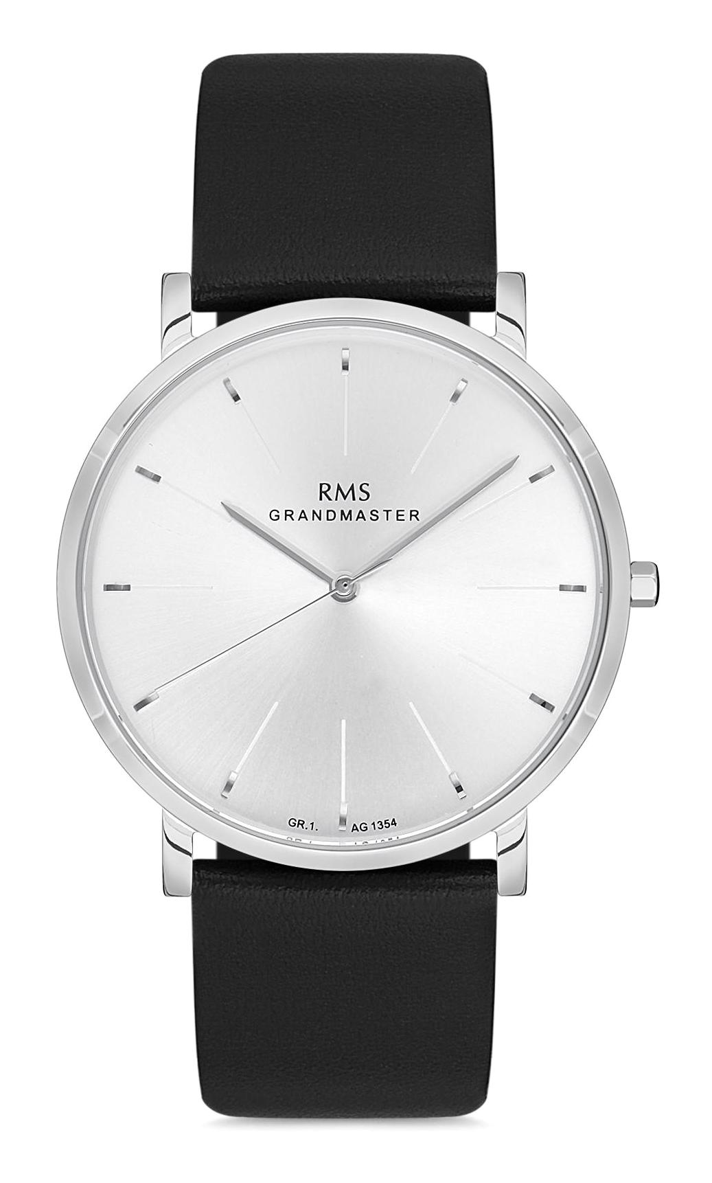 Romanson GR.1.AG1354.10 Siyah Deri Kordon Analog Erkek Kol Saati