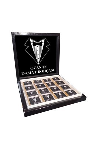 Chocodiva Damat Bohçası Sütlü Çikolata 32 gr 8 Adet