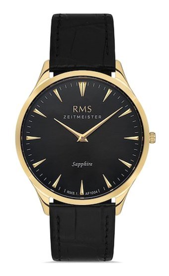 Romanson RMS.1.AF1004.18 41 mm Siyah Deri Kordon Analog Erkek Kol Saati